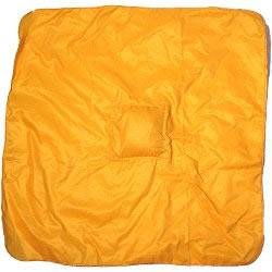 Centerweighted Gold Football Flag