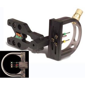 Tru Glo TG500 Brite-Site 3 Pins - Black