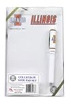Illinois Fighting Illini Notepad and Pen Set