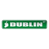  DUBLIN ST  STREET SIGN CITY IRELAND