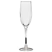 Optic Champagne Flutes Set of 6