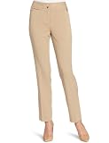 Jones New York Womens Straight Leg Pant With Zipper Detail