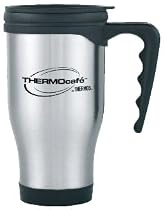 Thermos Thermocafe 2060 Steel Travel Mug, 0.4 Litre