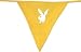 Playboy Bunny Logo Yellow Thong for women - Large