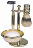 Harry Koenig * Brass Shaving Gift Set