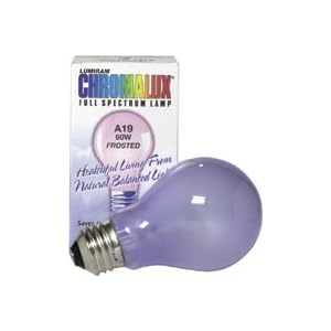Light Bulb Frosted Full Spectrum (60 Watt) 1 Count