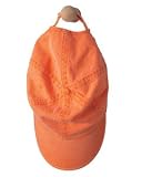 6-Panel Pigment-Dyed Twill Sandwich Cap