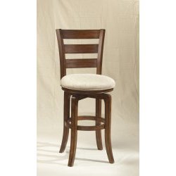 Hillsdale Furniture Hemstead Swivel Stool - Bar Height - 4941-830 (DARK OAK) (45.5H x 22W... by Hillsdale Furniture
