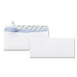 Quality Park #10 Regular Business Envelope, Security Tinted, Redi-Strip Seal, White, 30 Envelopes (69112)