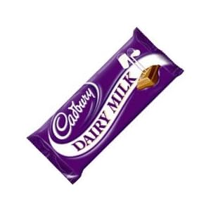 Cadbury Dairy Milk Chocolate Bar, 1.7 oz
