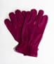 Pink Leather Work Gloves - Girlgear 00066 - Size LARGE