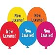 Mayflower Balloons 38160 17 Inch Now Leasing Assorted Pack Of 50&nbsp;&nbsp;by 