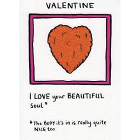 Edward Monkton - LARGE Valentine Card - Beautiful Soul (EMMV02)