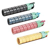 4pk - Compatible Ricoh Aficio CL4000dn SP C410dn SP C411dn SP C420dn High Yield Toner Cartridges Combo 888308 888309 888310 888311 Lanier LP 126cn Lanier LP 226cn Savin CLP27DN Savin CLP31DN Gestetner Corp C7425dn Gestetner Corp C7526dn Gestetner Corp C75