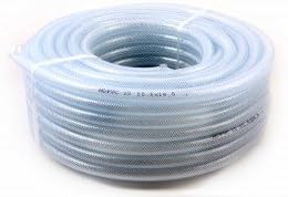Hilon PVC Transparent Hose 3/8" ID X 1/2" OD 10 Ft