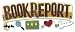 Boutique Title Wave Sticker: Book Report