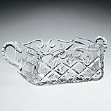 CRYSTAL GIFTWARE CRYSTAL NAPKIN HOLDER
