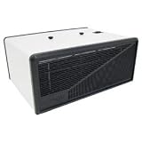 Portable Electronic Air Purifier - 110 Cfm 120v - White With Black Trim