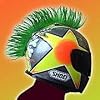Green ATV Motorcycle Snowmobile Dirtbike Helmet Mohawks Mohawk Helmets