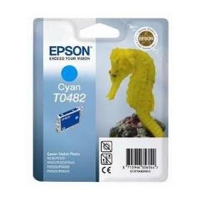 Epson Stylus Photo printer original ink inkjet print cartridge T0482  Cyan Blue