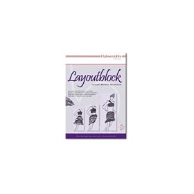 Bloc Layout A4 - 75gr - 75 feuilles de Hahnemuhle