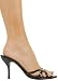 Elegant Classy Dressy Slide Sandal from Hot Fash Shoes - MINAS Black