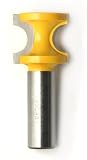 Kempston 330431 Bull Nose Radius Bit, 1/2-Inch Shank, 1/2-Inch Cutting Diameter by 7/8-Inch cutting Length 1/4-Inch Radius