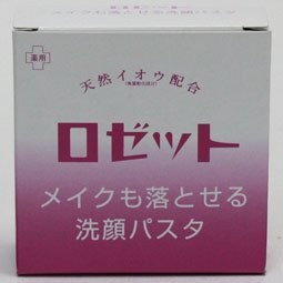 ロゼットメイクも落とせる洗顔パスタ 90g