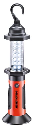 BLACK&DECKER 【白色LED14灯で明るく180度照射LEDライトバー180 オレンジ/ブラック BDLB14-XJ