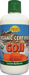 Dynamic Health Organic Certified Goji Juice Blend 