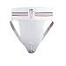 Apparel : Bike Adult Men's Supporter - White - 2 pack