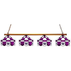 74 Executive Billiard Pool Table Lamp Light University of Washington UW Huskies - Free... by Wave