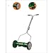 Scotts 304-14S 14-Inch Economy Push Reel Lawn Mower with T-Style Handle and Heat-Treated Blades