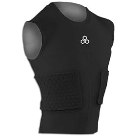 Buy McDavid Hexpad Hexmesh Sleeveless 3 Pad Compression Body Shirt