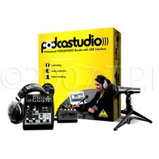 Behringer - Professional PODCASTUDIO Bundle with USB Interface BEH-PODCAST-USB