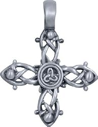 BICO AUSTRALIA JEWELRY (E201) MAGIC KNOT - LOVE CHARM PROTECTION FROM EVIL - Comes with a Generic 18 inch (to 20in) Adjustable 4mm Black Rubber Necklace.