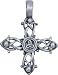 BICO AUSTRALIA JEWELRY (E201) MAGIC KNOT - LOVE CHARM PROTECTION FROM EVIL - Comes with a Generic 18 inch (to 20in) Adjustable 4mm Black Rubber Necklace.