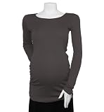 Michael Stars Maternity Long Sleeve Shine Ruched Tunic
