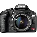 Canon EOS Rebel T1i EF-S Digital SLR Camera - Black - with 18-55mm Lens - Refurbished