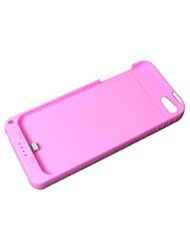 Lawn & Patio: Iwoo 2200mAh External Rechargeable Backup Battery Charger Charging Case Cover for iPhone 5 / 5S with Pop-out Kickstand / Multi-colors (Pink) - Iwoo