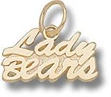 Missouri State Bears Solid 10K Gold ''LADY BEARS'' Pendant