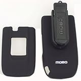 Snap on Cover Faceplate for Nokia 6126, 6131, 6133 black Rubberized