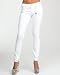 bebe Logo Icon Skinny Jean - OPTIC WHITE (26)