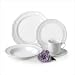 Mikasa Antique White 45-Piece Dinnerware Set, Service for 8
