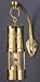 Weems & Plath Mini Yacht Oil Lamp Gimbal (Chrome)
