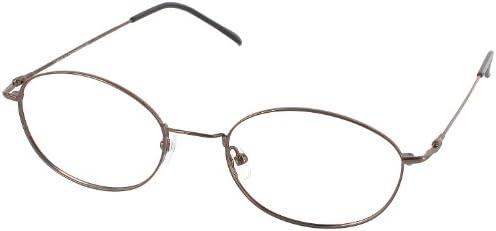 Omni XL Single Vision Full Frame Reading Glasses, Brown, +1.25