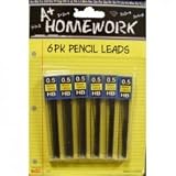 Mechanical Pencil Leads - 0.5 Mm - 6 Pack(Pack Of 48)