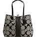 COACH　13533-SBWBK　コーチ　ハンドバッグ　シルバーｘブラックでAmazonアフィリエイトツール