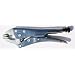 Grip-On 122-10G 10-Inch Convex Jaws Locking Pliers with Pipe-Holding Groove, Nickel-Plated