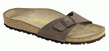 Birkenstock slippers Madrid from Birkibuc in mocca with a regular insole